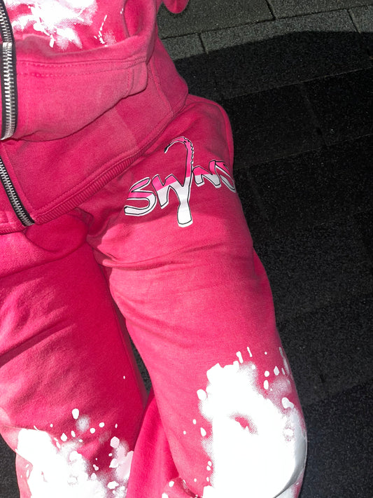 SWNS Dragon Fruit Pink Sweatpants